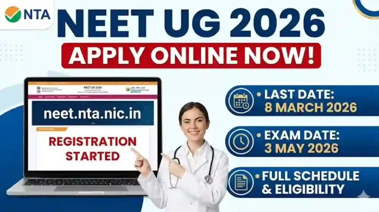 NEET UG 2026 Apply Online