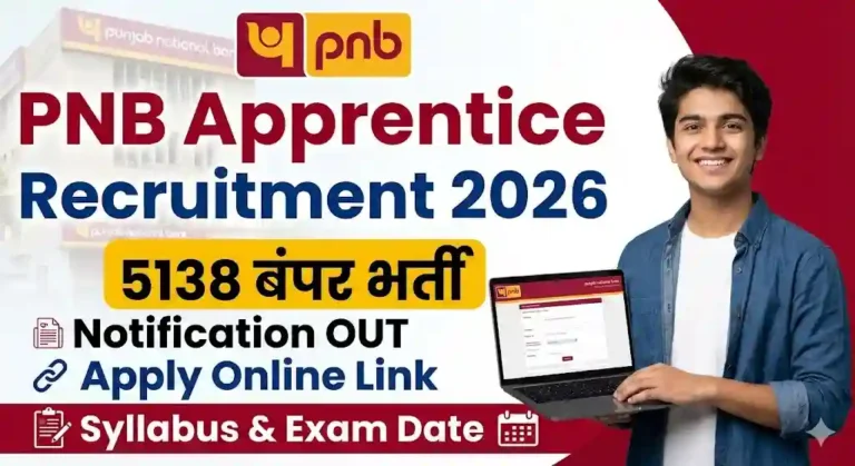 PNB Apprentice Recruitment 2026