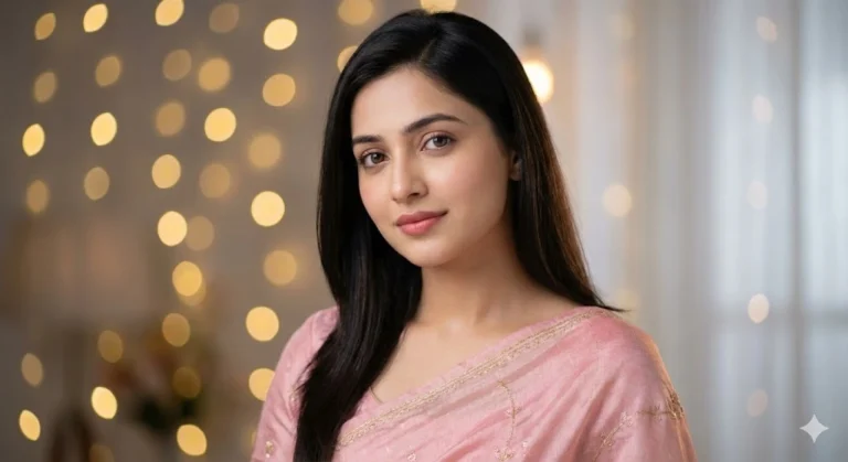 Romantic Bokeh Beauty Portrait – Ultra Realistic AI Photo Prompt